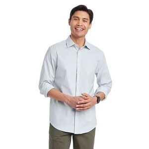 Goodfellow & Co -  Men's Performance Button Down Dres Gray